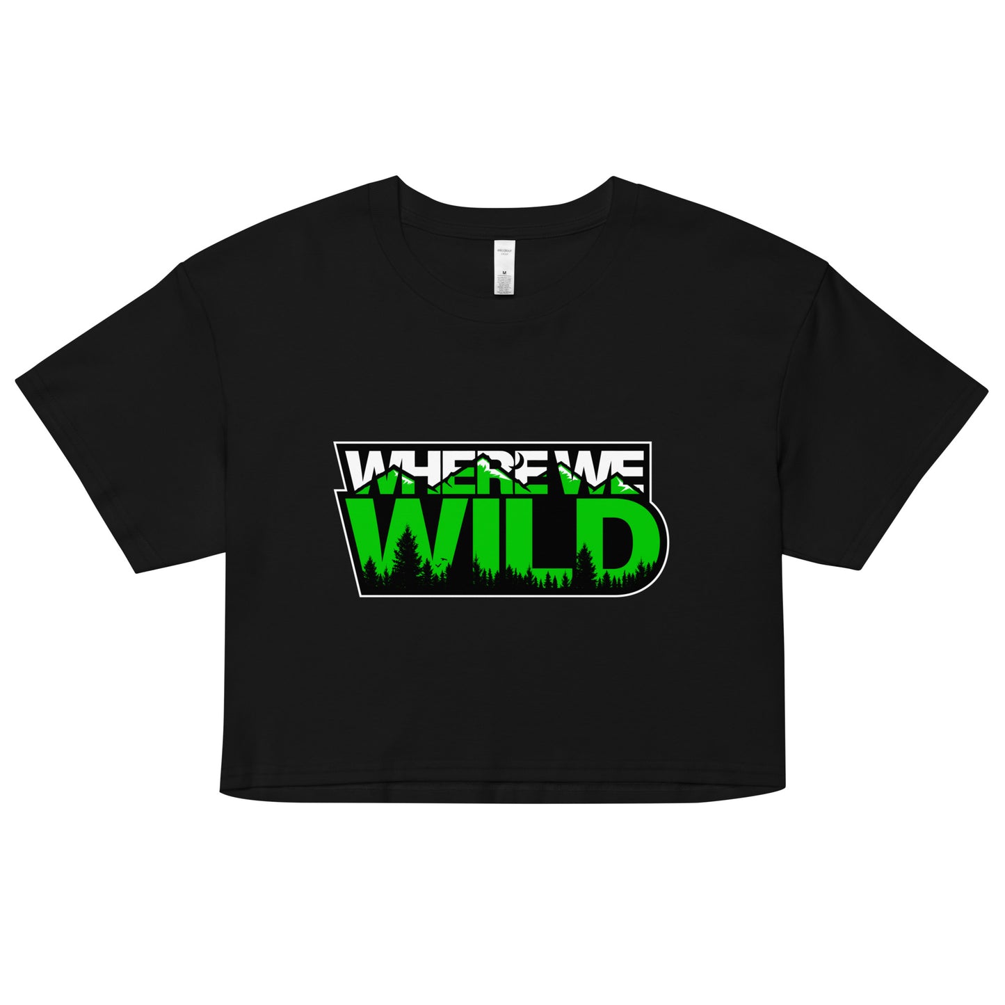 Wild Women's Cropped Tee