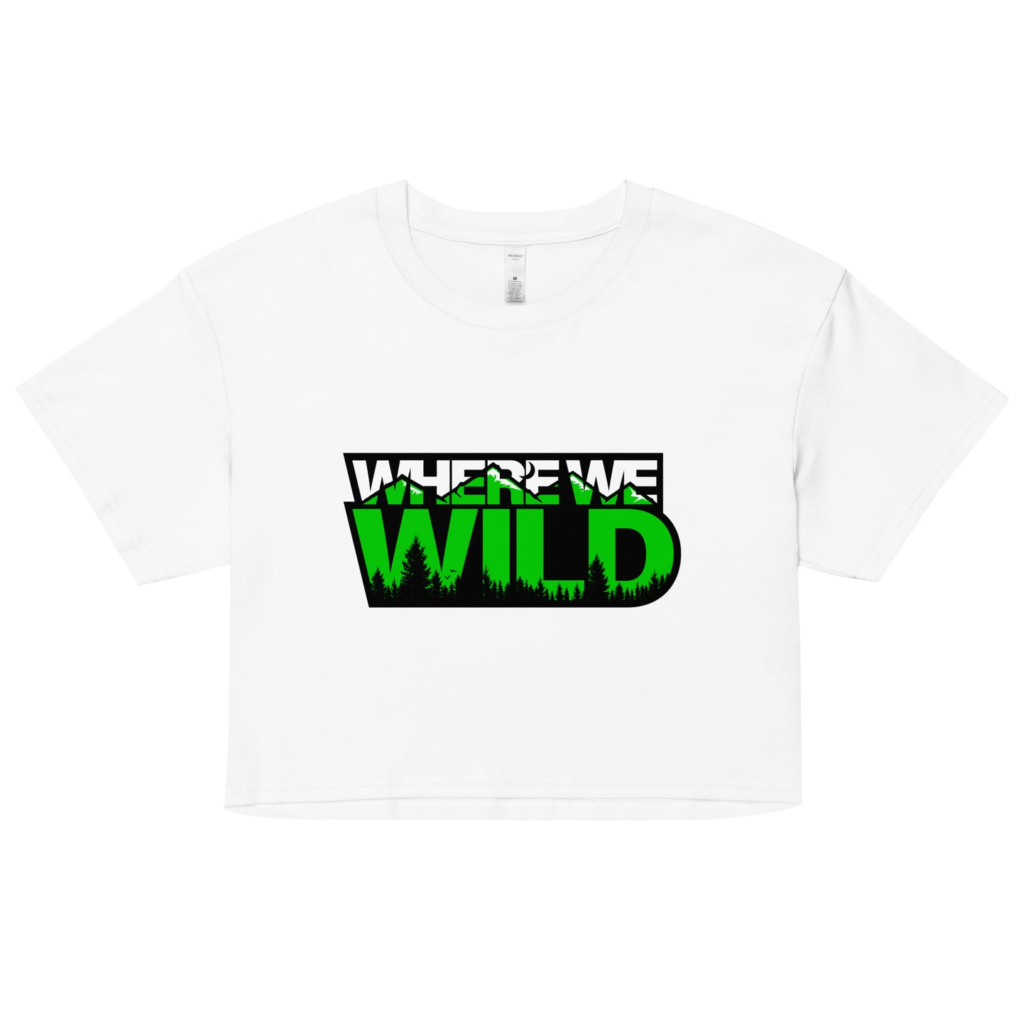 Wild Women's Cropped Tee